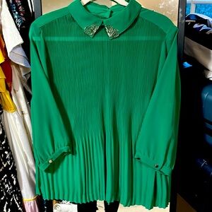 Ted Baker, beautifully designed pleated blouse.